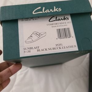 Woman shoes black size 8 1/2 Clarks